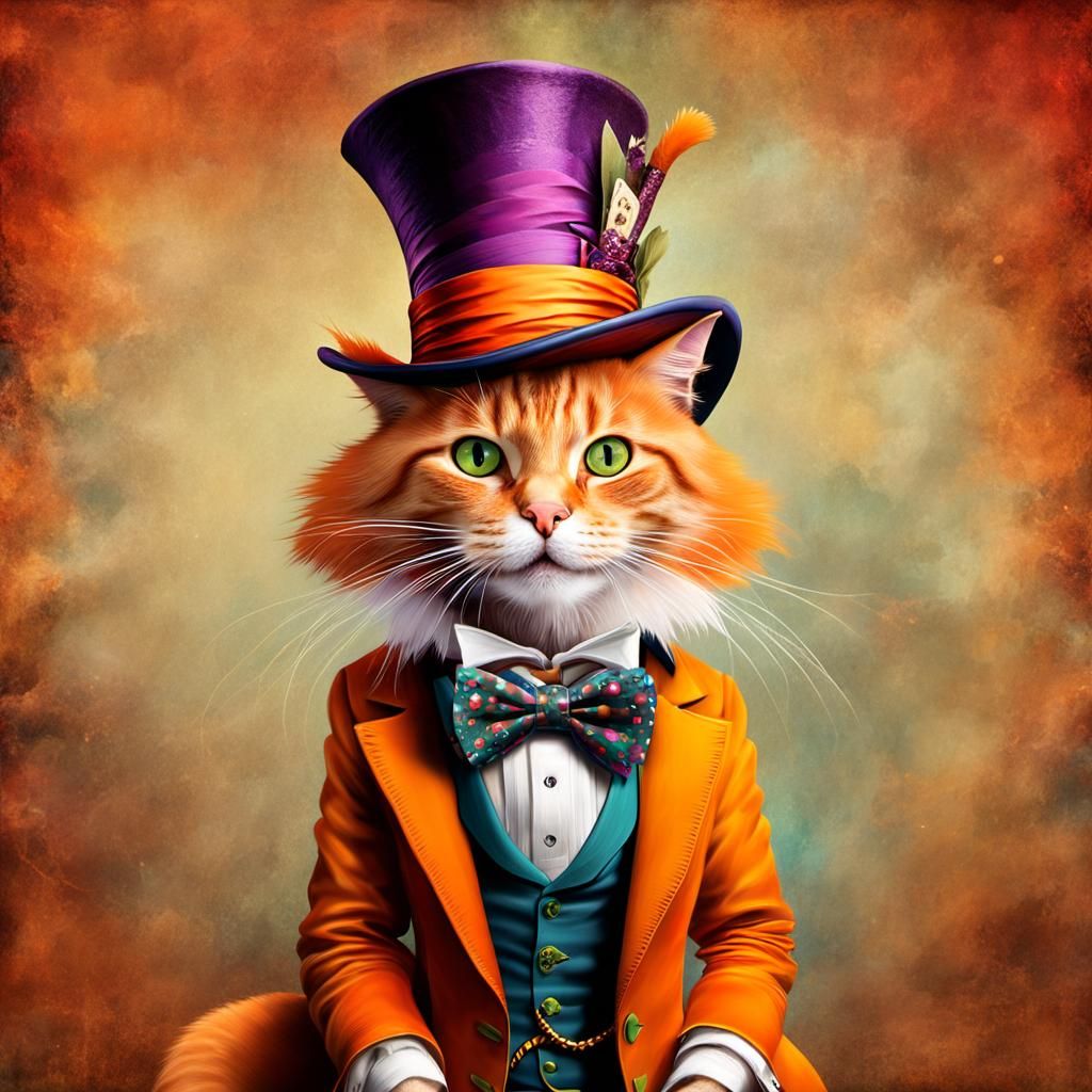 The Mad Hatter-Cat