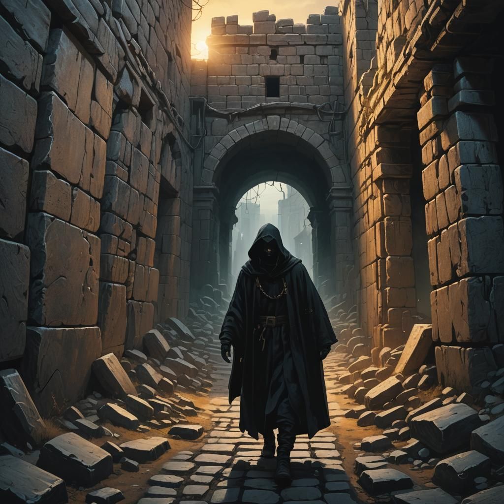 Ominous Figure in Ancient Burial Tombs