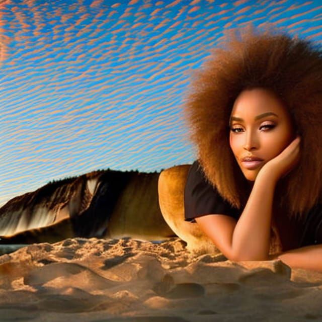 Mountain Ley Lines at Sunset Sunrise Thunderstorm