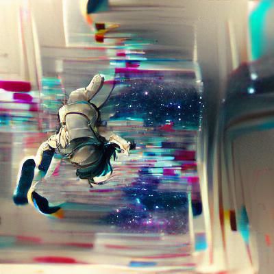 AI Generated Image of Gravity