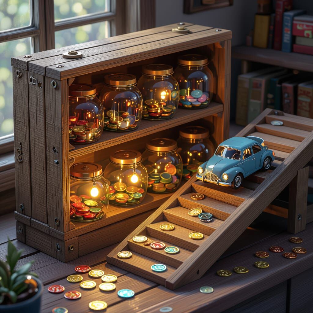 Adaptive Equipment: Jars with Tokens and Token Collecting Ca...