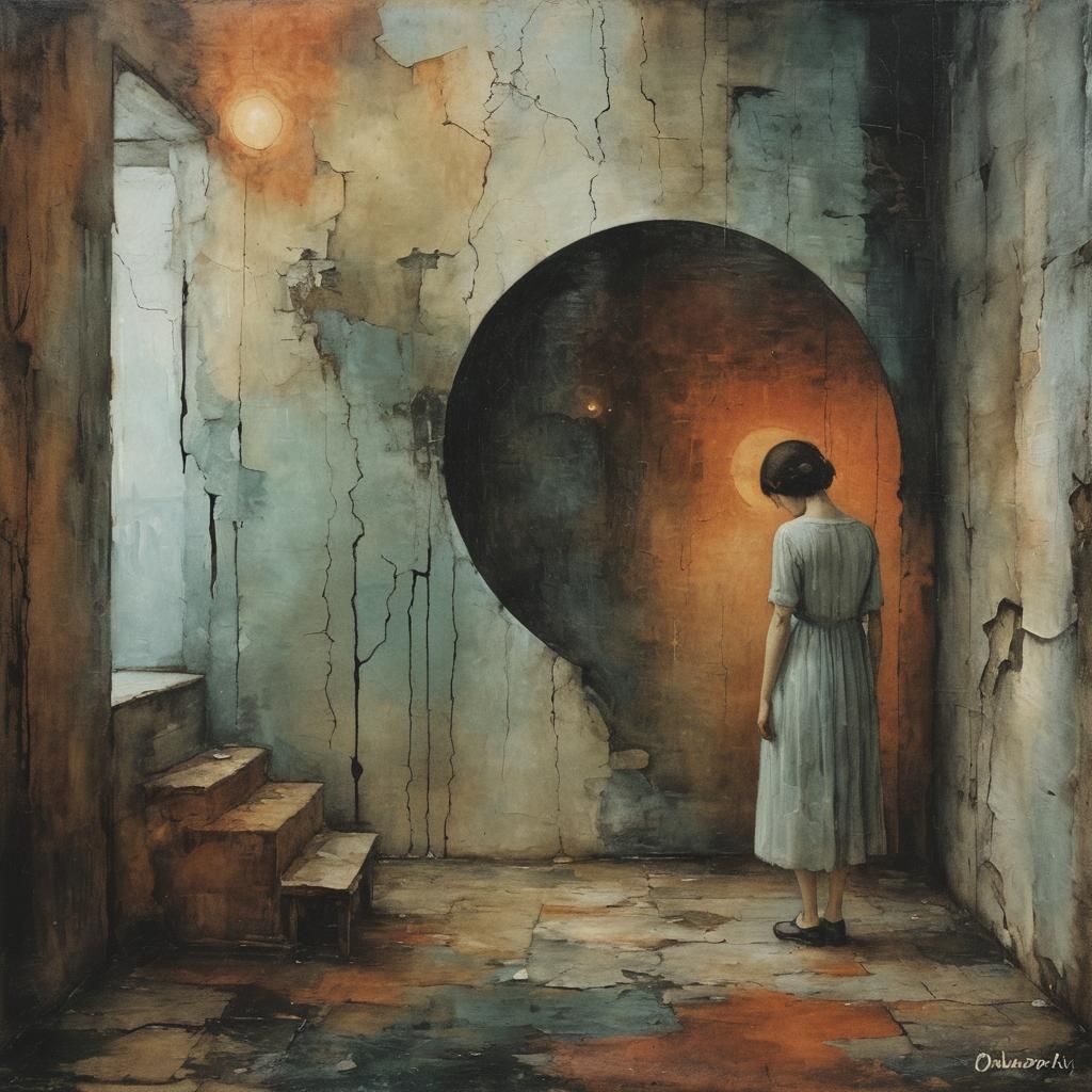 AI Generated Image of Melancholy