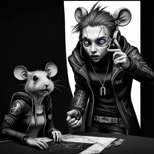 Cyberpunk, rat.