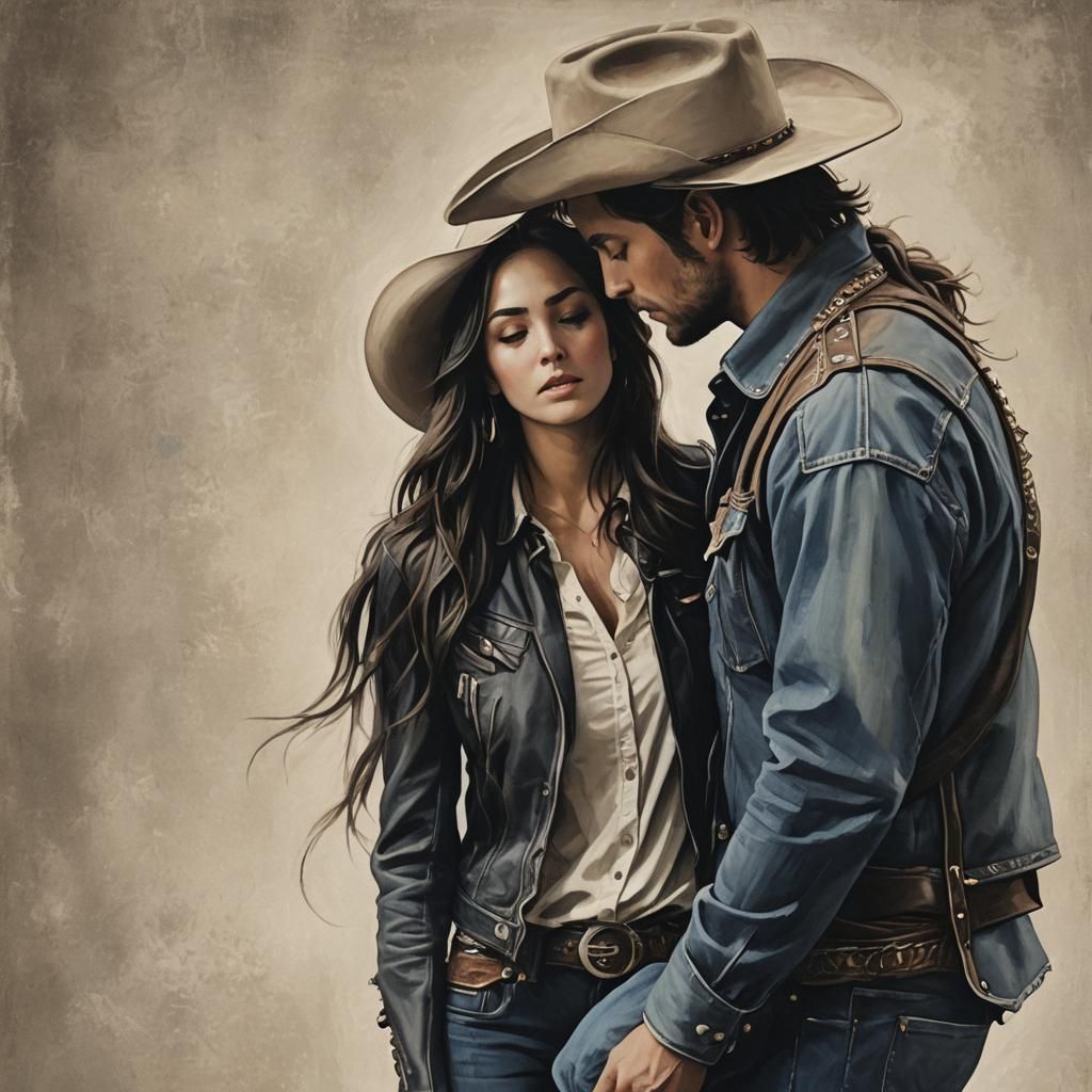 Intimate Embrace: A Deeply Connected Moment