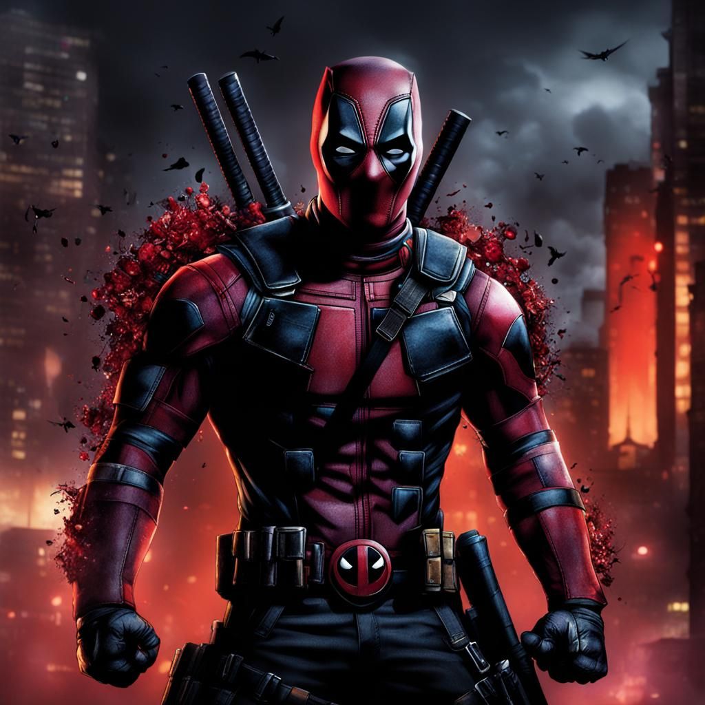 Deadpool Digital Rendering