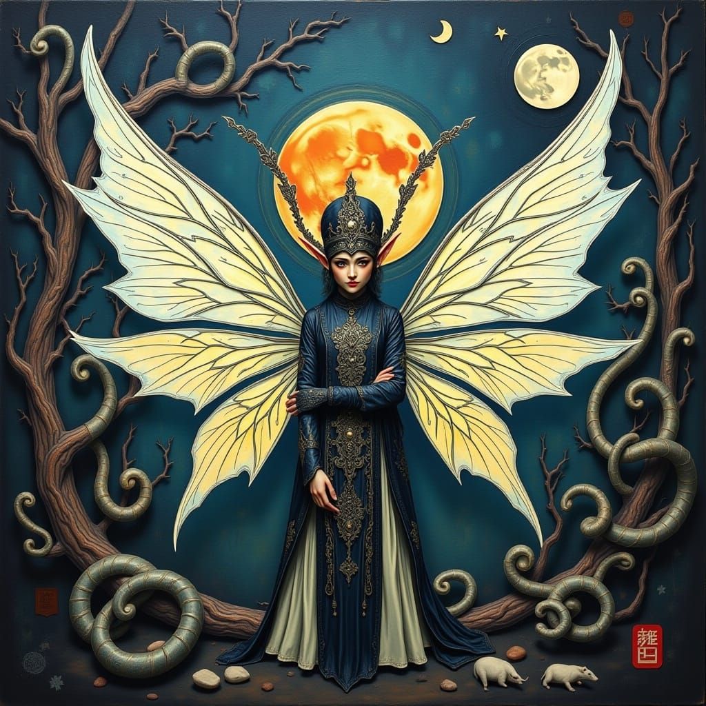 Ethereal Fairy Elf Portrait