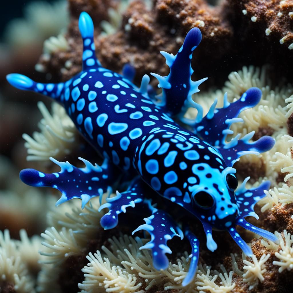 Blue Dragon Sea Slug: Glaucus Atlanticus