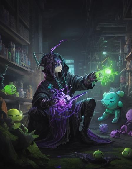 Cyberpunk Alchemist: Chaos, Magic, and Technology