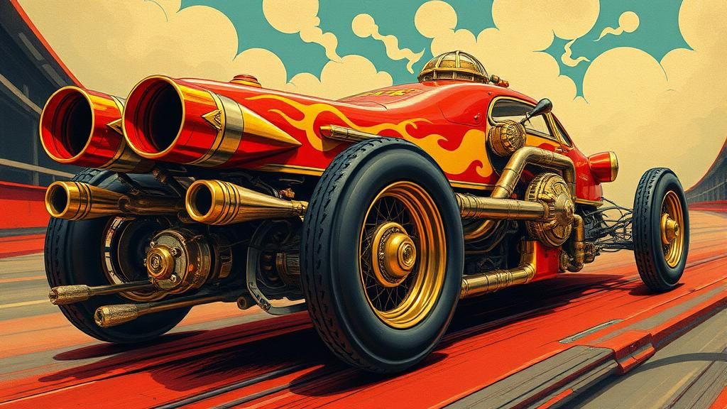 Il Tempo Gigante: A Steampunk Racing Car