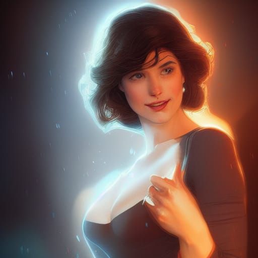 Lois Lane Portrait in Artgerm Style
