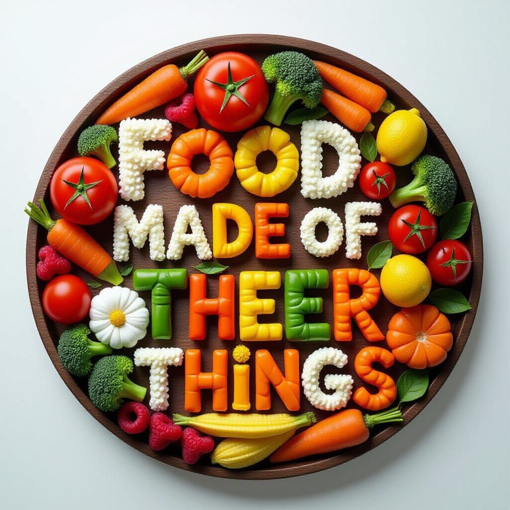 Surreal Food Art: Unexpected Compositions