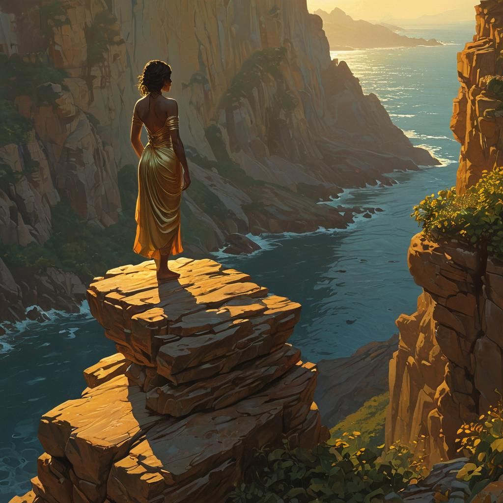 As I glanced once upon the foam
40 feet beneath my feet
The ...