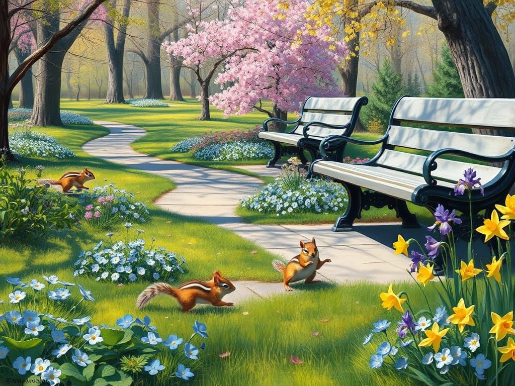 🥇spring park chipmunks