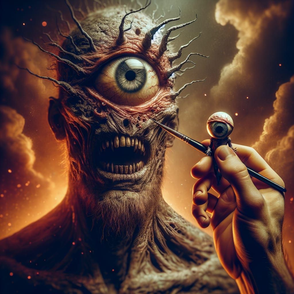 Barbaric Giant in a Distorted Reality