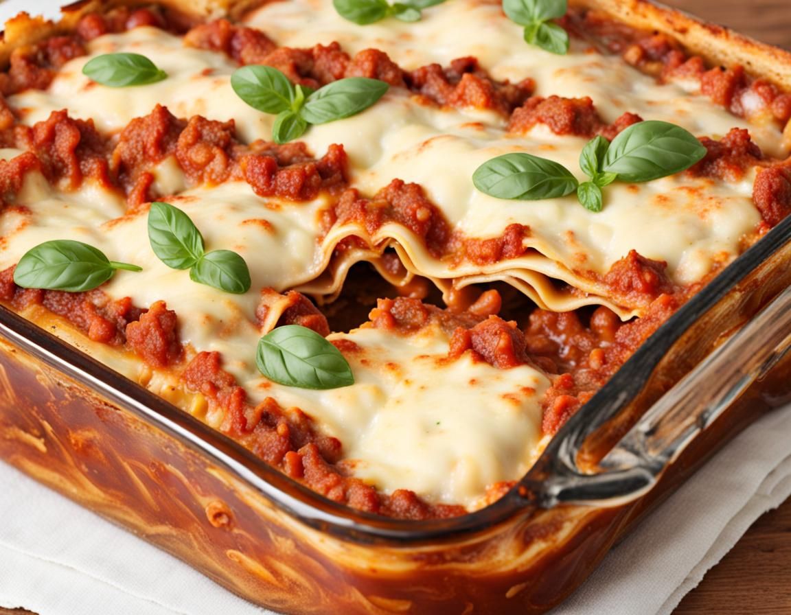 AI Generates Lasagna: A Culinary Creation