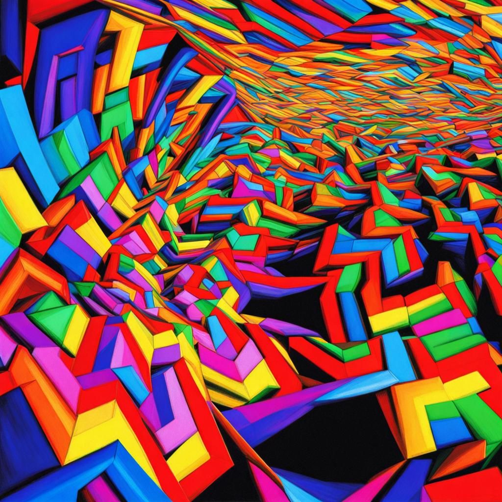 Abstract 4D Design