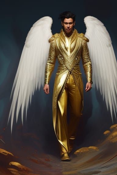 Fallen Angel Portrait: Dynamic Lighting Concept Art