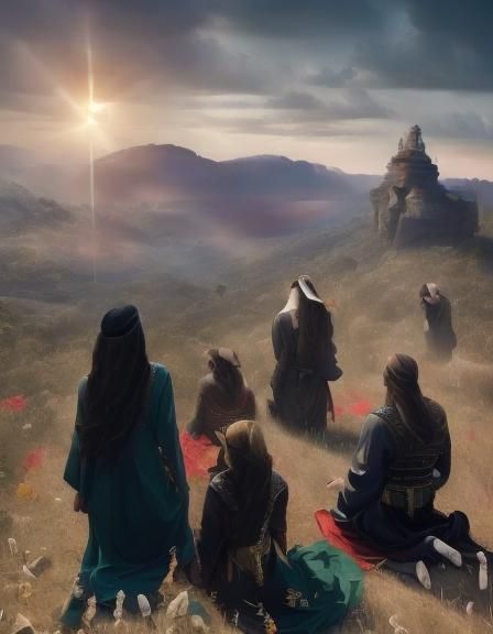 Hope Blooms: Prayer Amidst Desolation