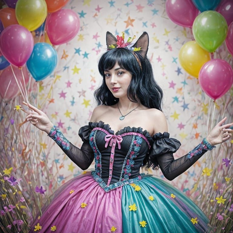 Midnight Circus Birthday Celebration in Whimsical Style