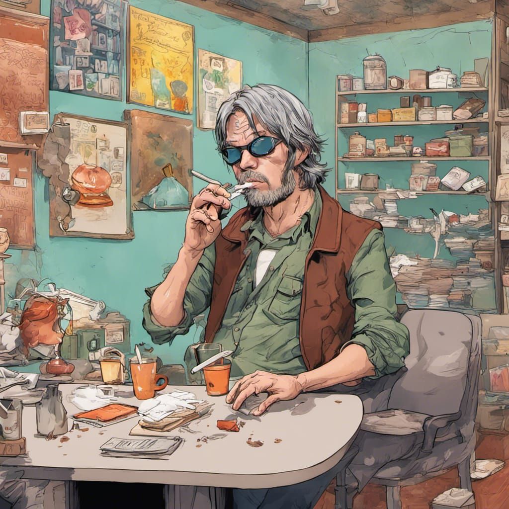 Daryl's Whimsical Break at the Bureau