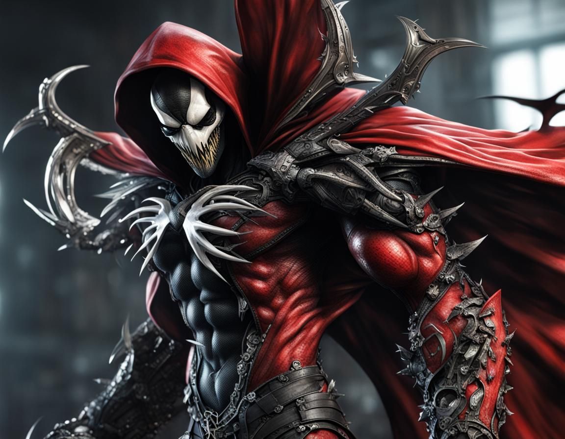 Spawn vs Violator: Hyper-Detailed Photorealistic Battle