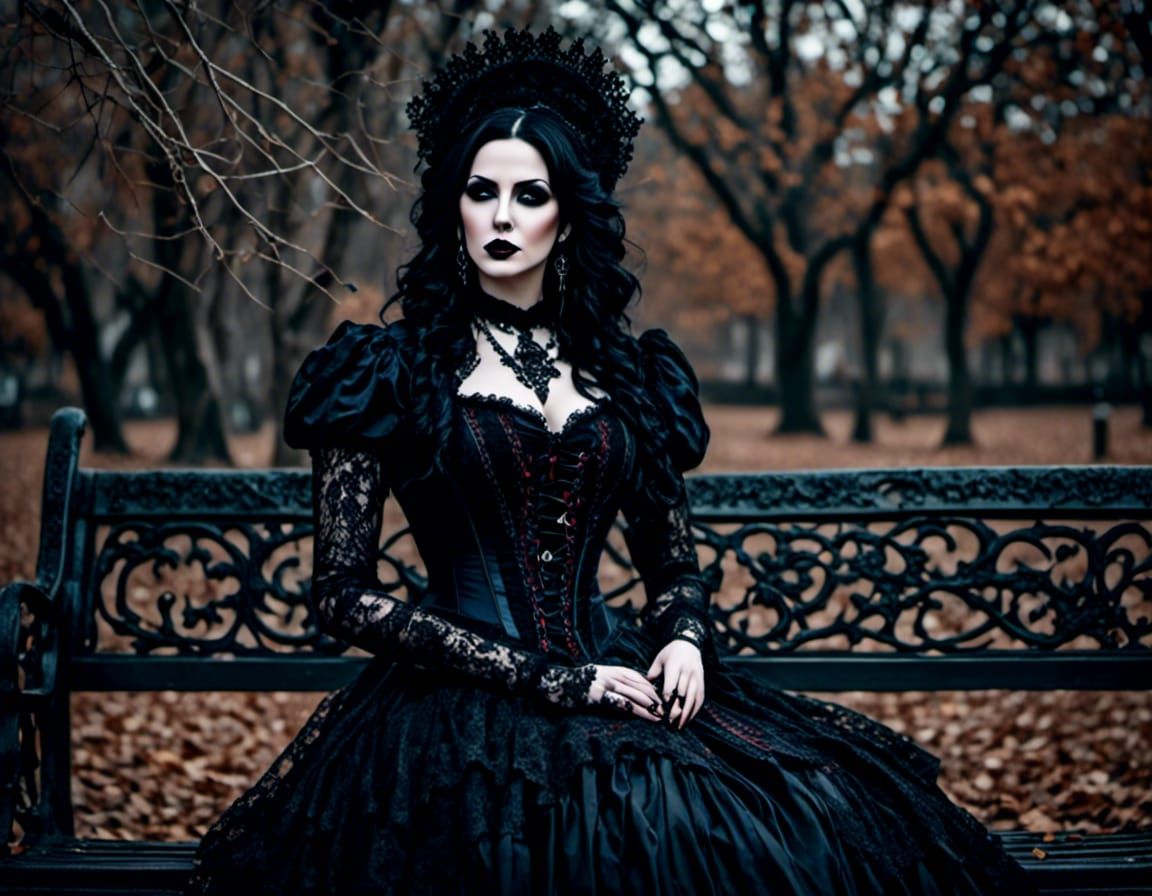<lora:GothicStyle:1.0> <lora:Gothic Beauty:1.0> beautiful go...
