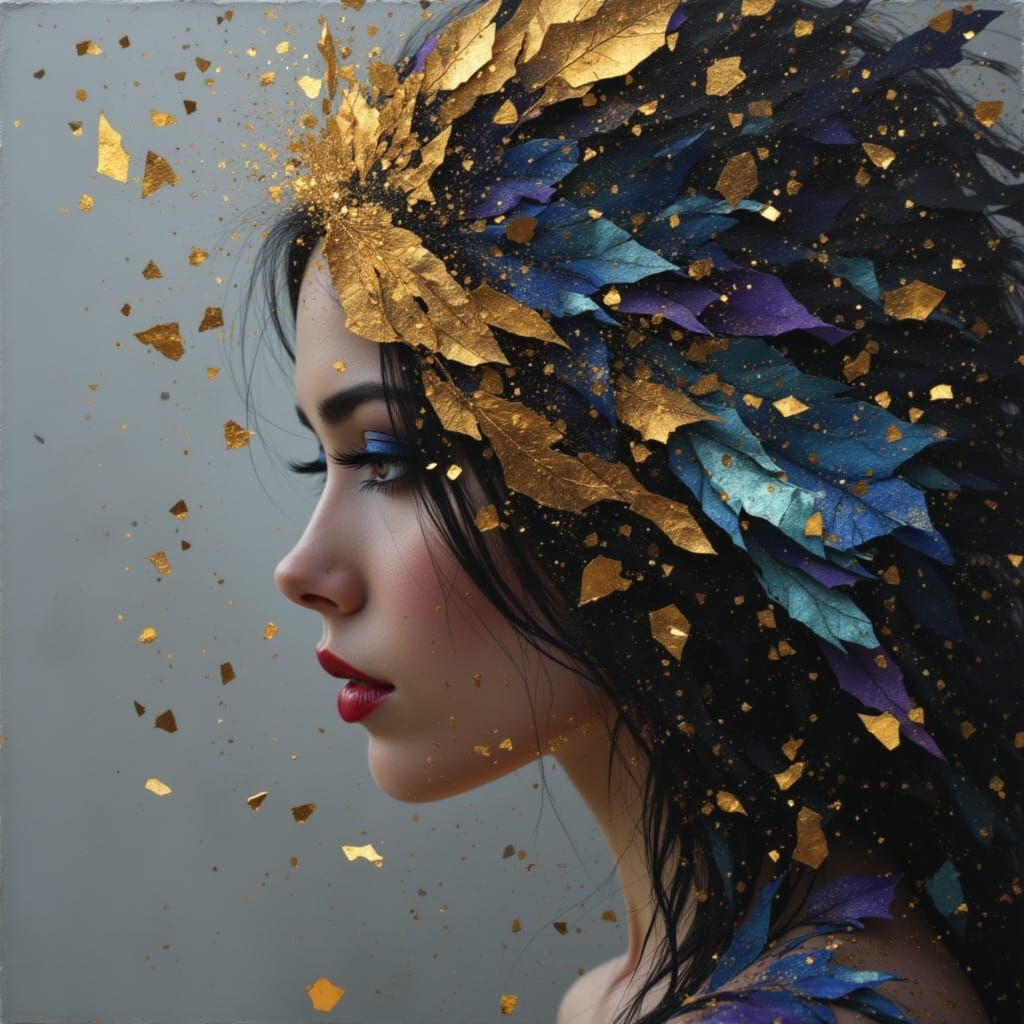 AI Generated Fantasy Landscape with Intricate Details