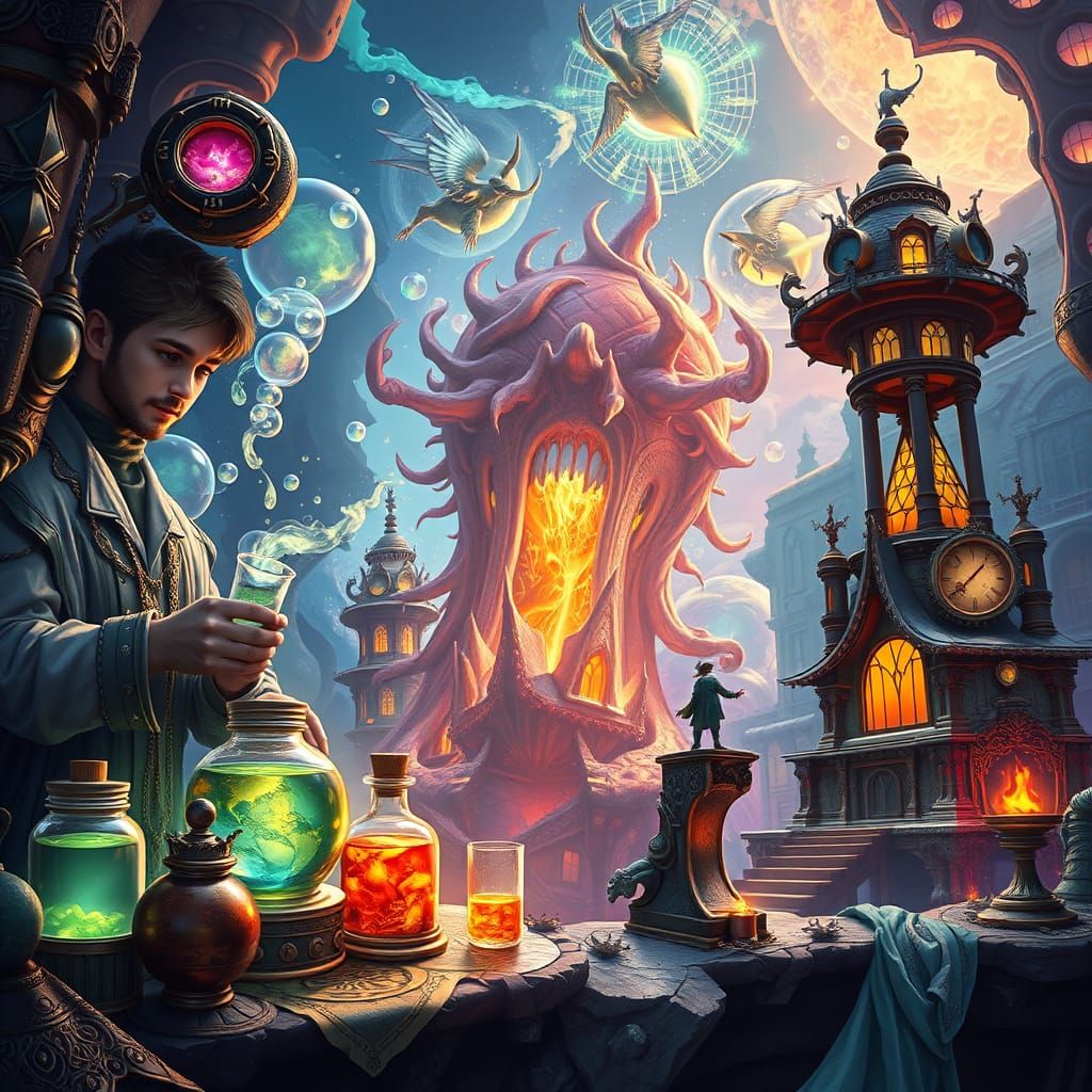 Fantastical Careers in Intricate Fantasy Concept Art