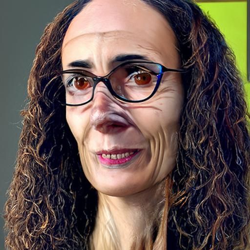 Abstract Dragon Impasto Painting