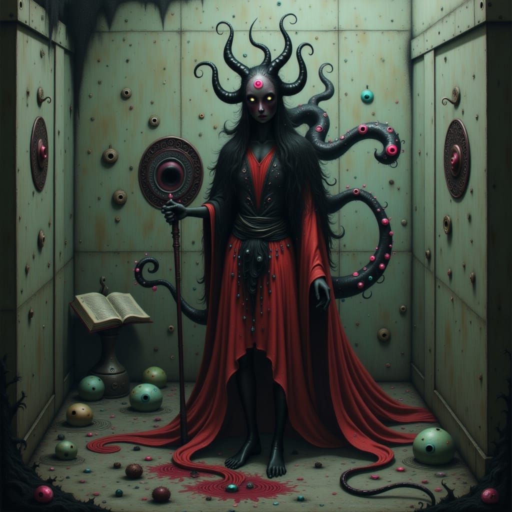 Aka Manto: Vengeful Demon in Crimson Robes