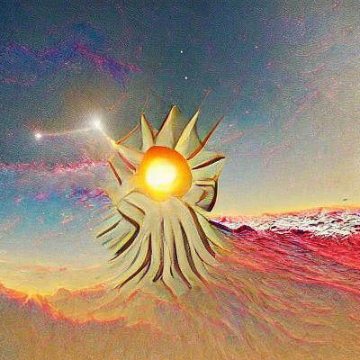 Celestial Dawn: Image Beginning at the Sun
