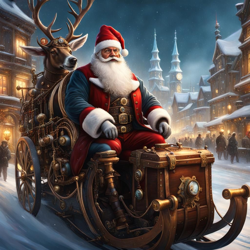 Steampunk Santa (B)