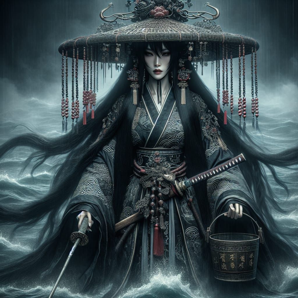 Ming Dynasty Water Goddess: Elegant Demoness of the Chinese...