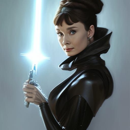 Audrey Hepburn as a Sith Lord