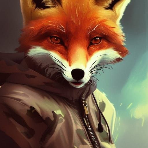 Cool fox