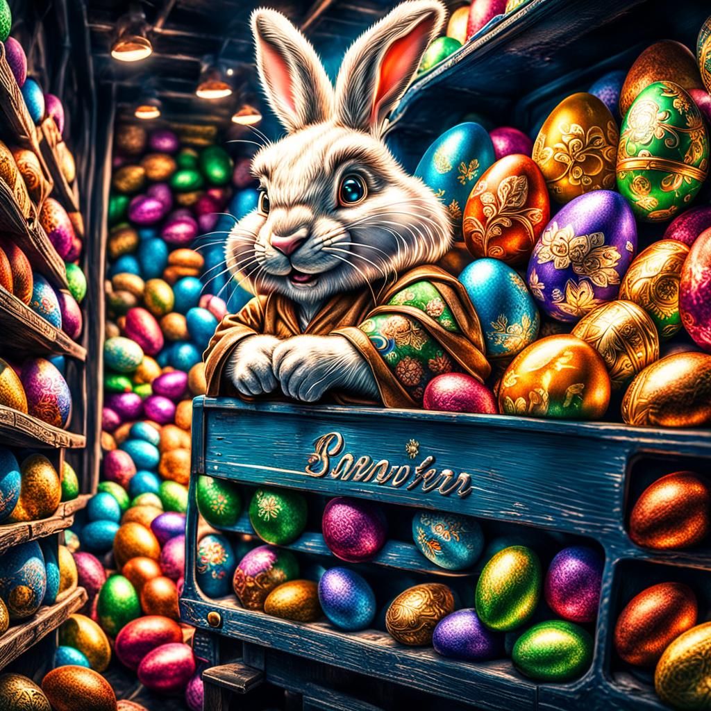 Easter Bunny's Heist: Semi-Truck Full of Eggs