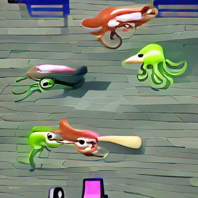 AI Generated Image of Squid Game