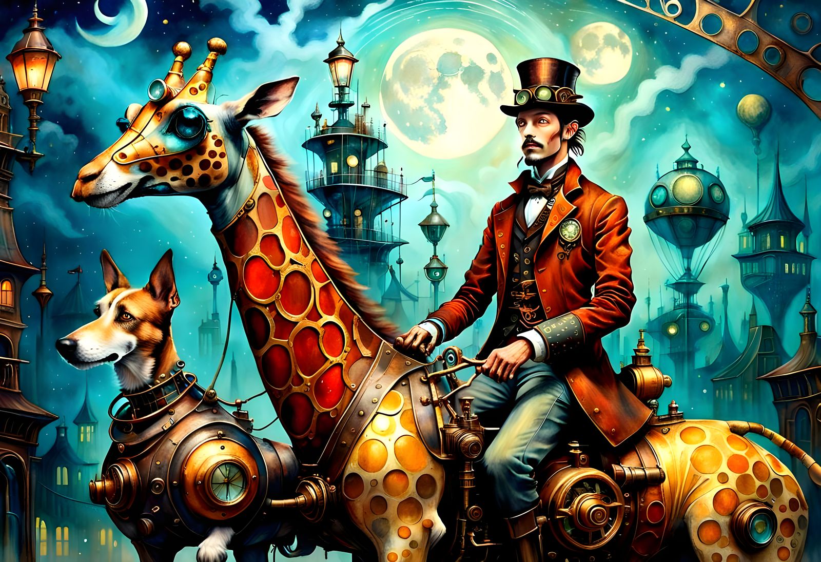 steam powered giraffe