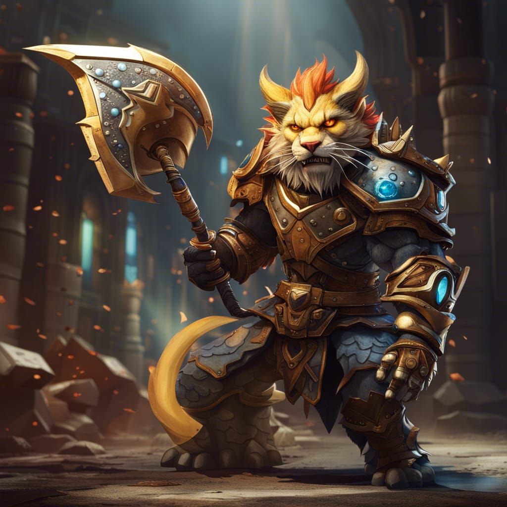 Guild Wars 2 Charr Warrior