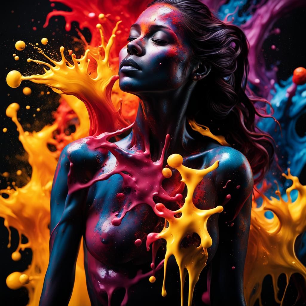 Paint splash