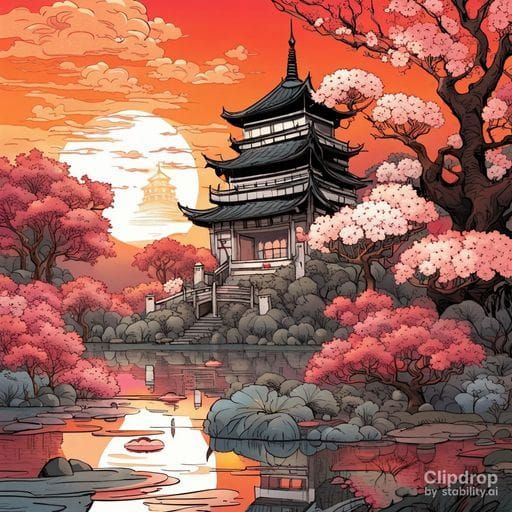 Land of the Rising Sun: Digital Render