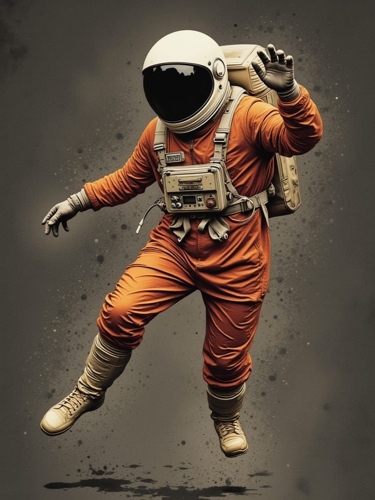 Blotched Flux Caffeine Spaceman