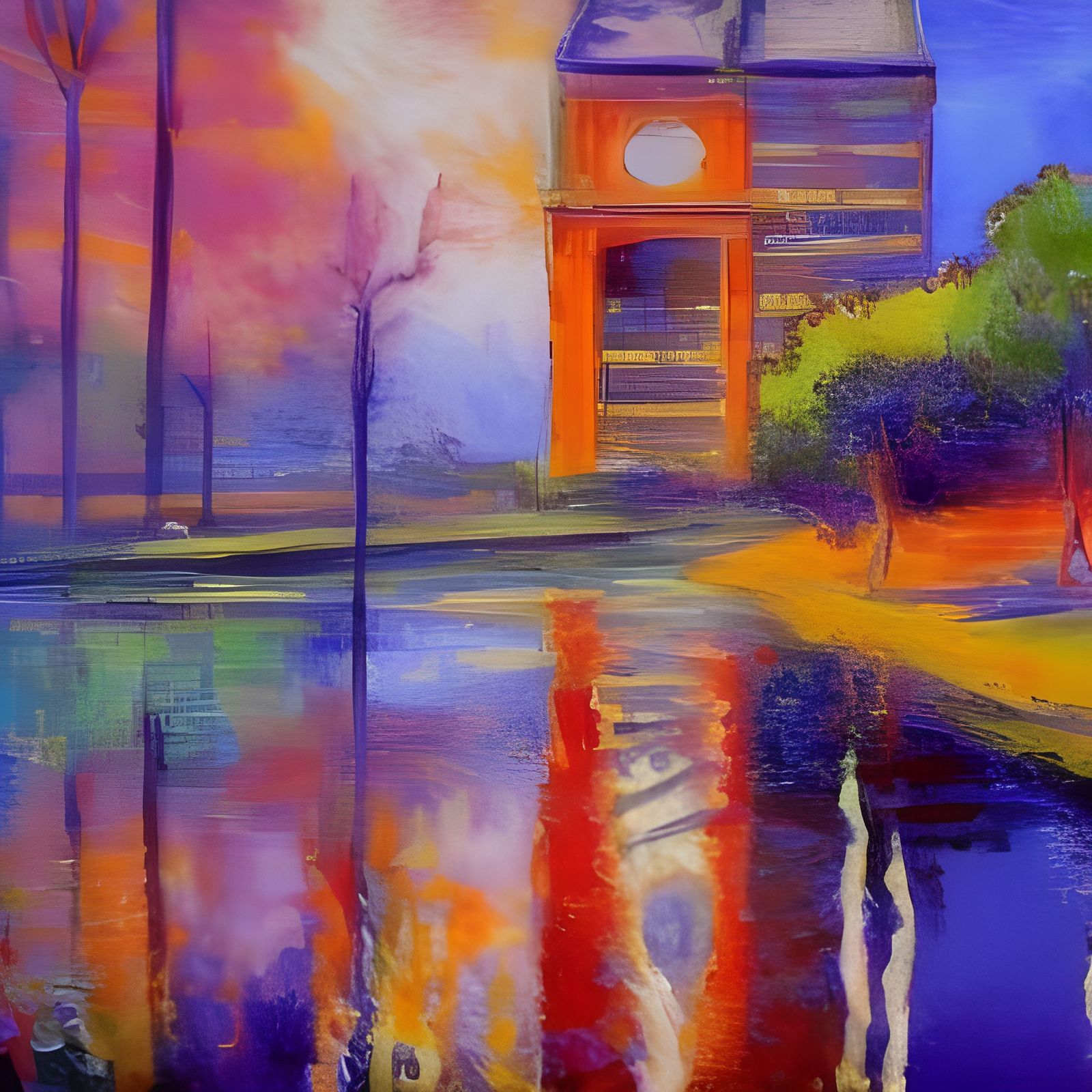 Impressionistic AI Art Generation