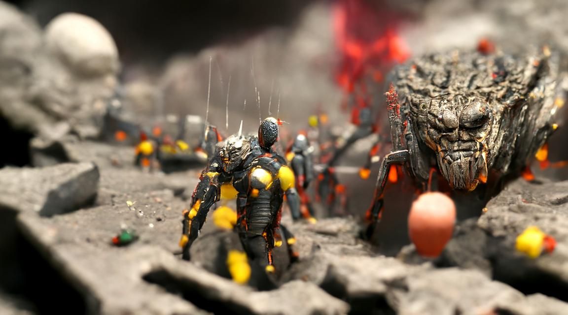 AI Generated Detailed Scene