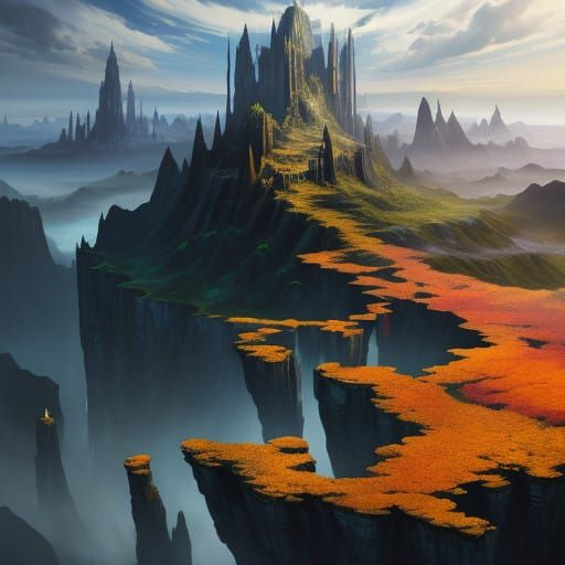 Fantastical Wonders of the Earth in Vibrant Colors