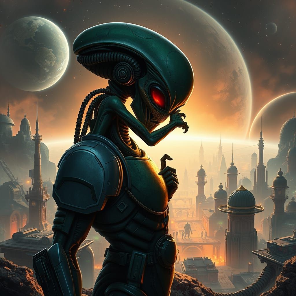 Love in a War-Torn Future: Spacemarine and Alien in a Hyperr...