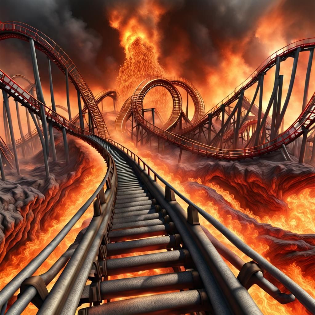 A roller-coaster ride through hell,