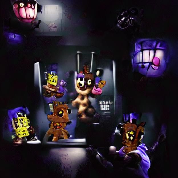 Five Nights at Freddy's AI Image