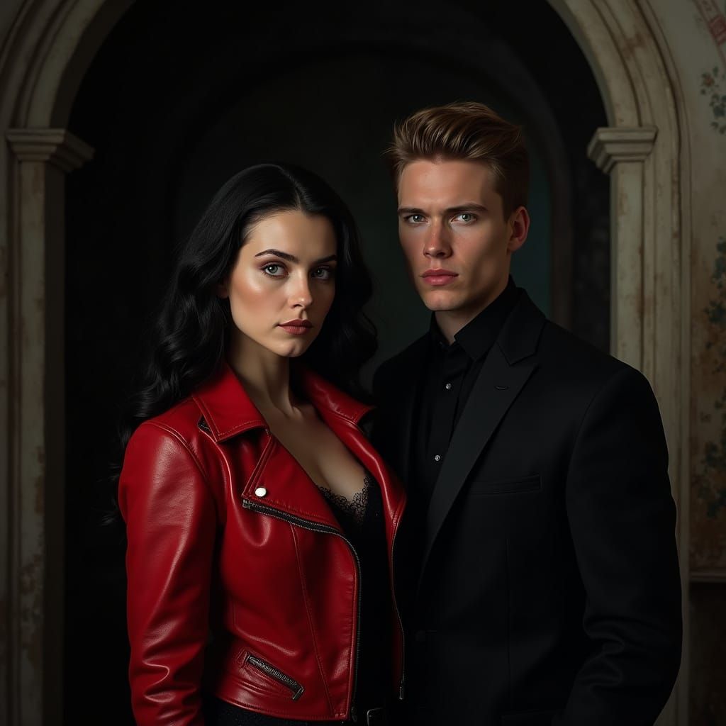 Victorian Meets Modern: A Portrait in Rembrandt Lighting