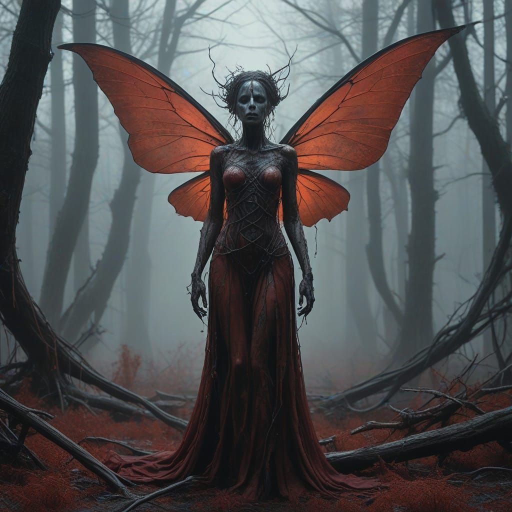 Ethereal Fairy Emerge From Dimension